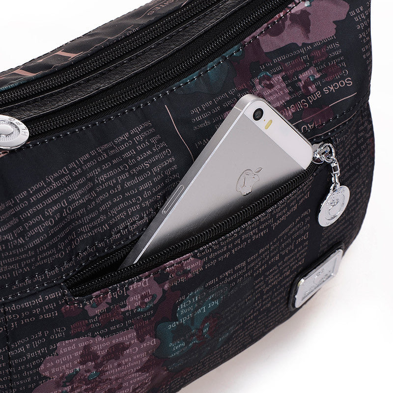 Women's Distribution Lun Apple Oxford Cloth Mom Shoulder Bags