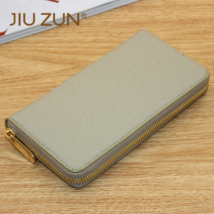 Women's & Men's Long Fortune Cloth Cross Pattern Fashion Men's Wallets