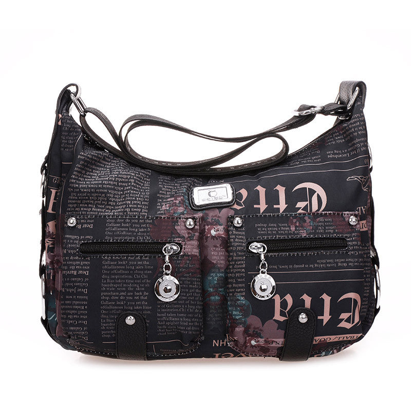 Women's Apple Multifunctional Fashion Oxford Cloth Waterproof Shoulder Bags