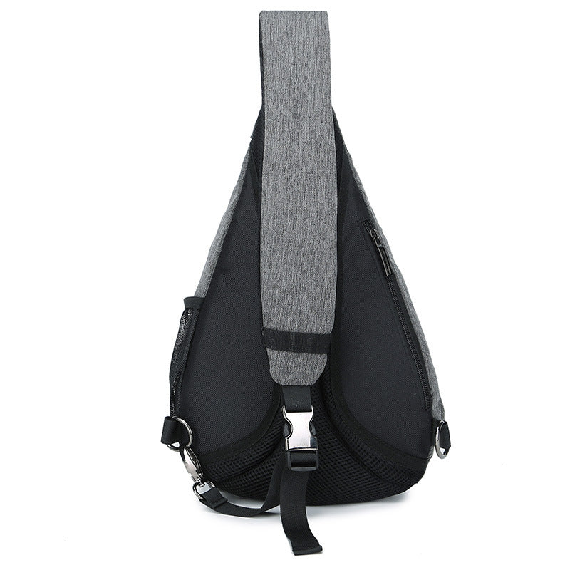 Men's Oxford Cloth Trendy Drop-shaped Large Men's Chest Bags