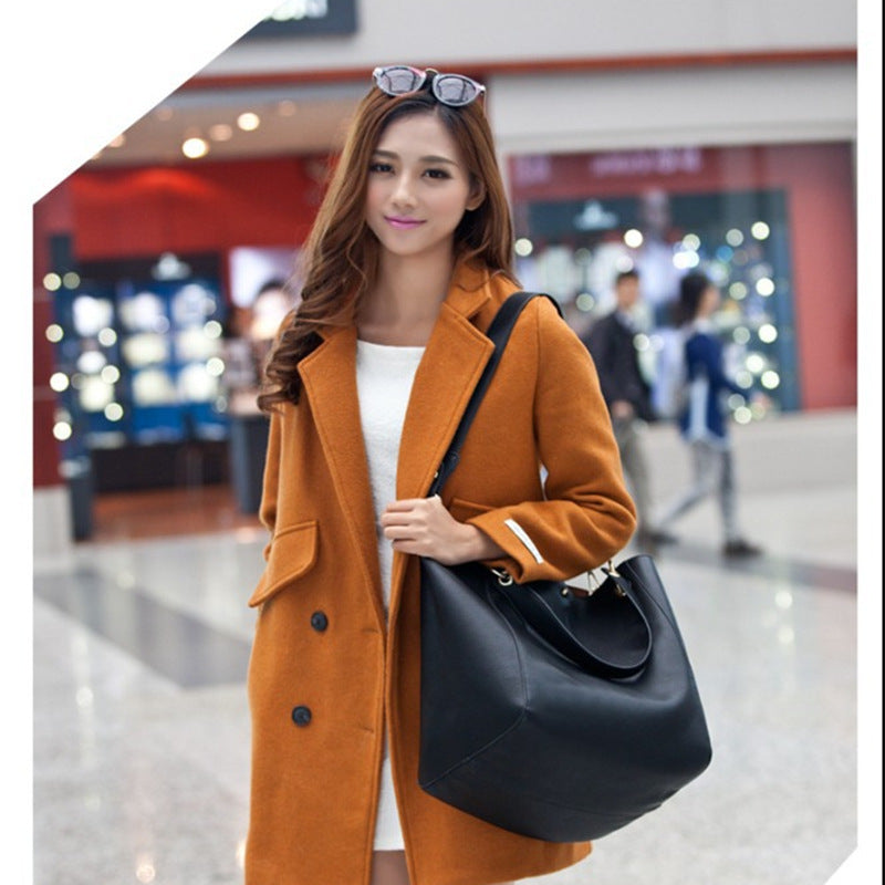 Pretty Women's Innovative Retro Simple Trendy Shoulder Bags