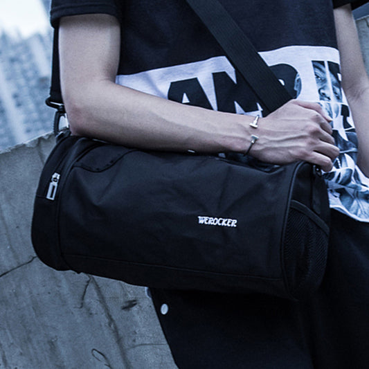 Women's & Men's & Round Fitness Basketball Men's Messenger Bags