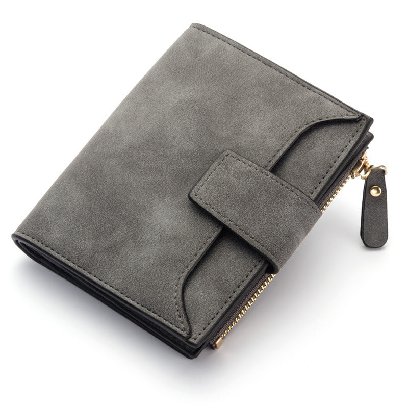Women's Short Korean Multiple Slots Thin High-grade Ladies Wallet