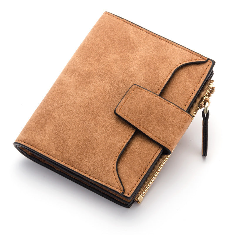 Women's Short Korean Multiple Slots Thin High-grade Ladies Wallet