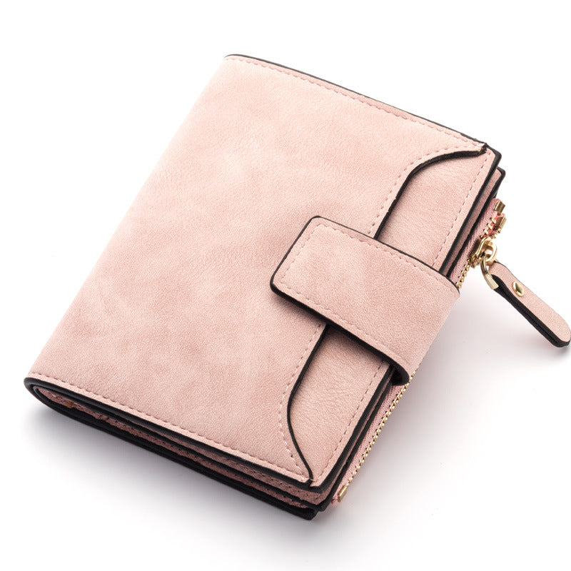 Women's Short Korean Multiple Slots Thin High-grade Ladies Wallet