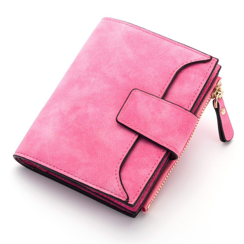 Women's Short Korean Multiple Slots Thin High-grade Ladies Wallet