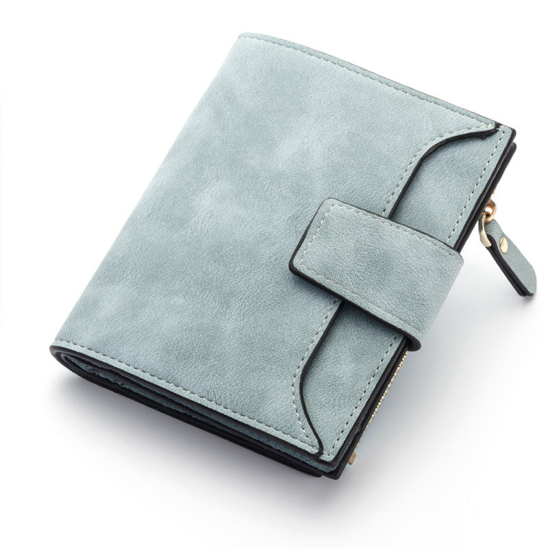 Women's Short Korean Multiple Slots Thin High-grade Ladies Wallet