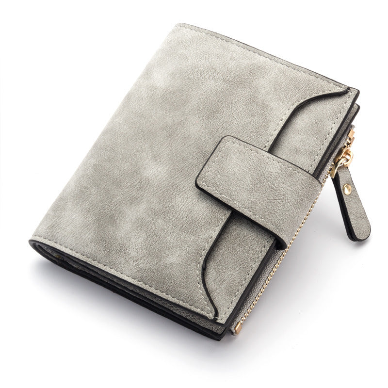 Women's Short Korean Multiple Slots Thin High-grade Ladies Wallet