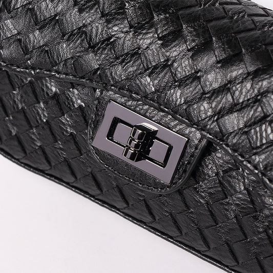 Women's Classic Style Mini Woven Chain Korean Crossbody Bags