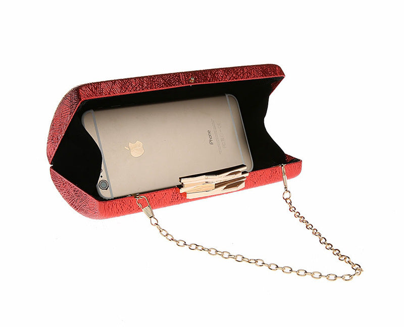 Women's Clearance Fashion Dinner Clutch Banquet Red Bags