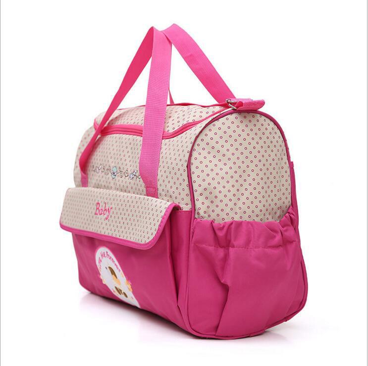 Women's Bear Pattern Mummy Mother Clutch Maternity Bags