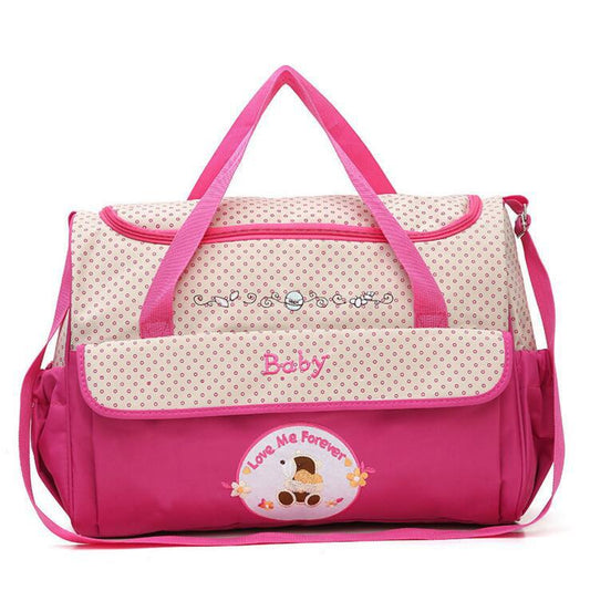 Women's Bear Pattern Mummy Mother Clutch Maternity Bags