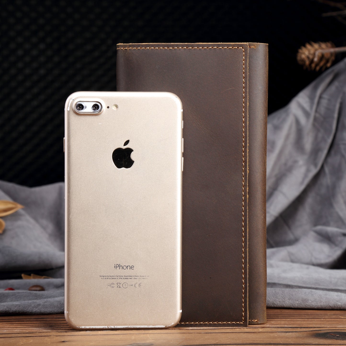 Men's Leather Thick Long First Layer Cowhide Ladies Wallets