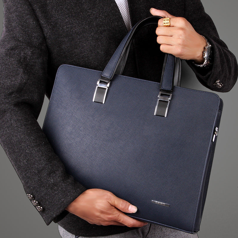 Men's Horizontal Business Computer Large Capacity Men's Handbags