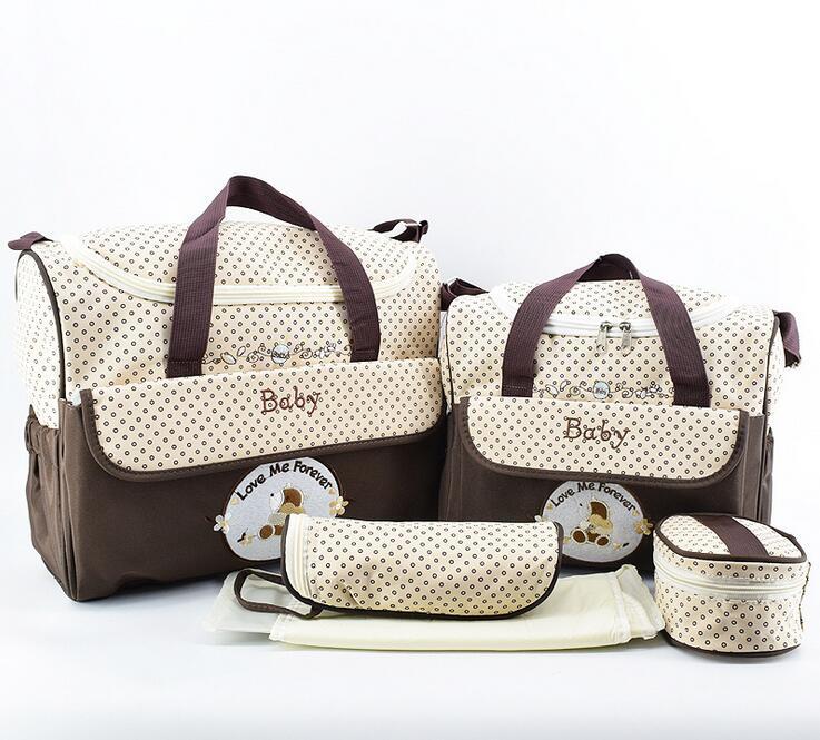 Women's Bear Pattern Mummy Mother Clutch Maternity Bags