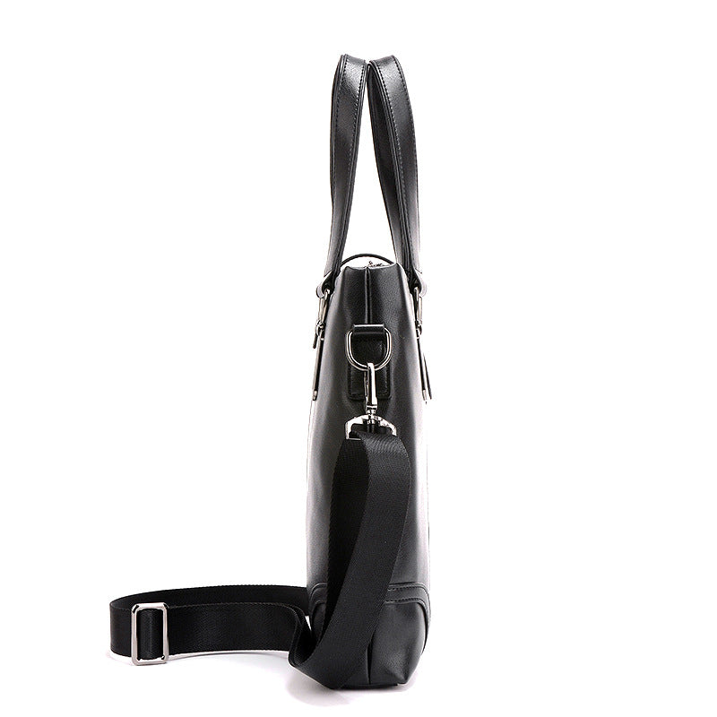 Men's Fashion Vertical Design Single Zipper Outing Men's Messenger Bags