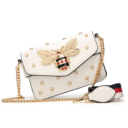 Women's Bee Pattern Euro Graceful Sweet Lady Shoulder Bags