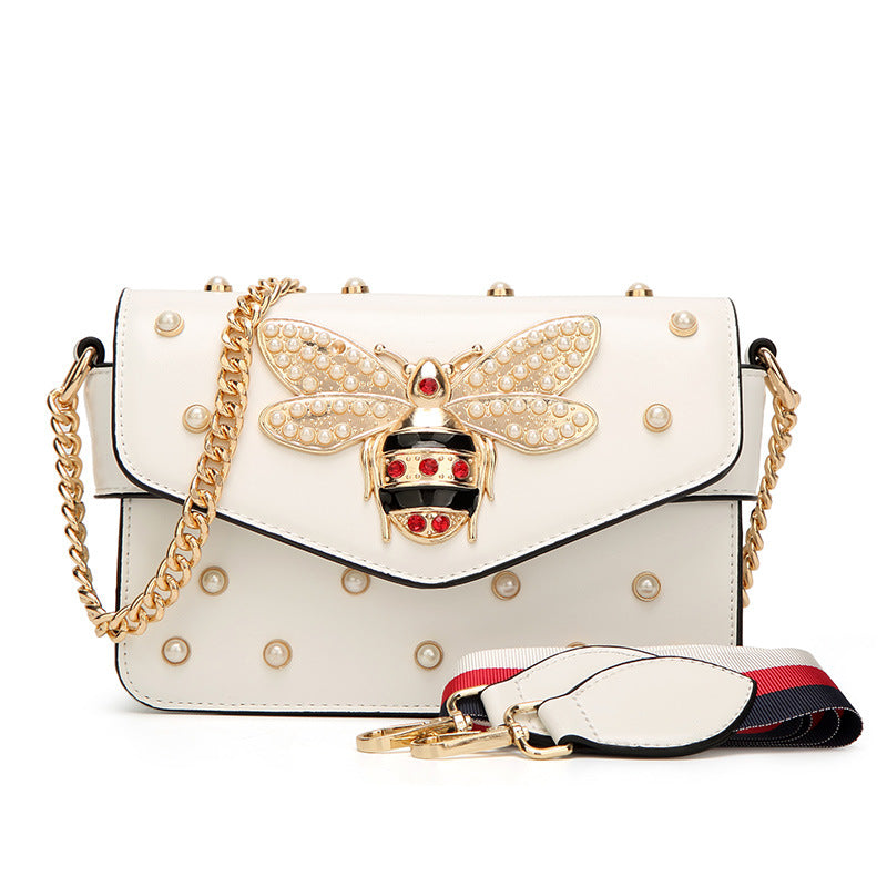 Women's Bee Pattern Euro Graceful Sweet Lady Shoulder Bags