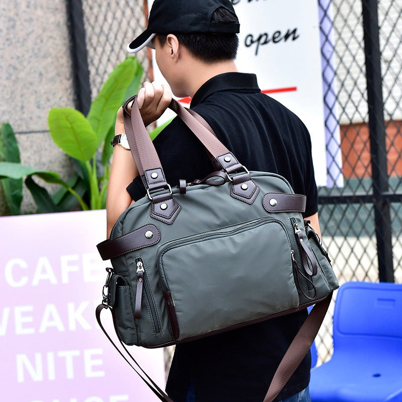 Men's Fashion Trend Large Capacity Oxford Cloth Men's Shoulder Bags