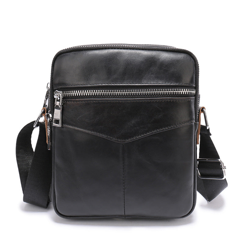 Men's Innovative First Layer Cowhide Fashion Men's Shoulder Bags