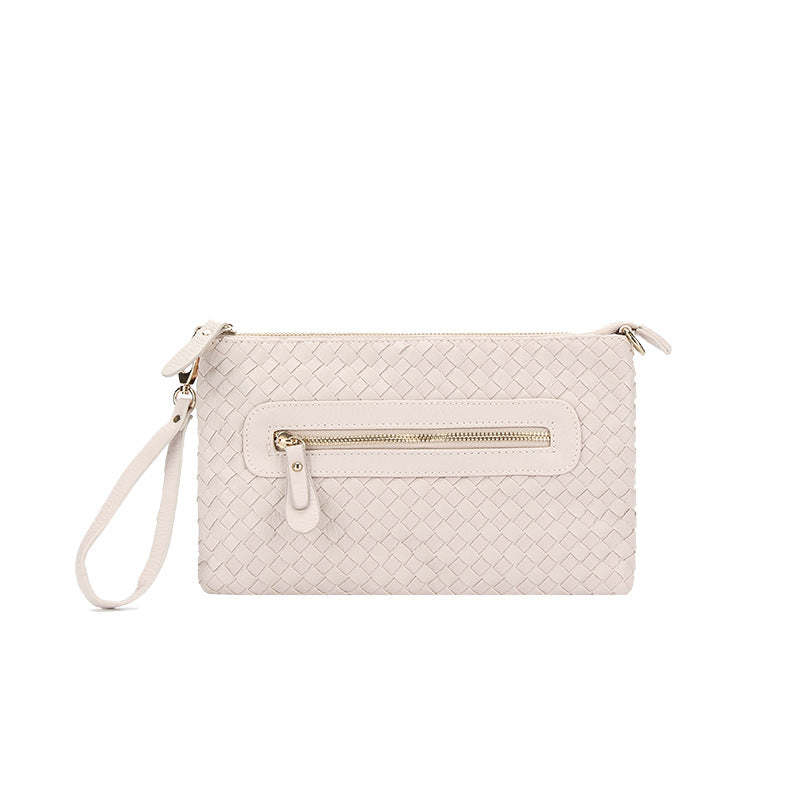 Women's Korean Hand-woven Business Hand Holding Envelope Handbags