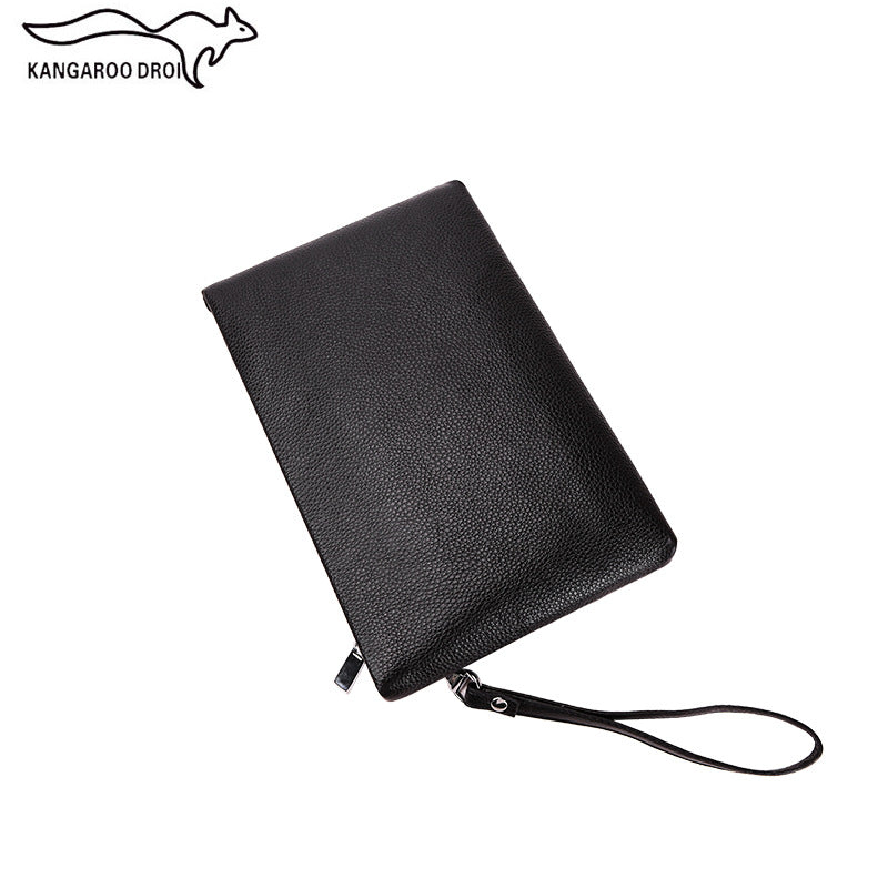 Men's Business Clutch Genuine Leather Envelope First Layer Men's Handbags