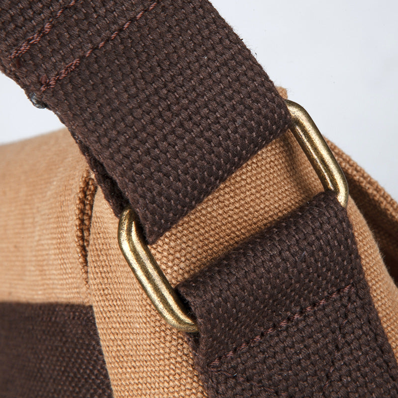 Men's Stylish Charming Canvas Single Envelope Men's Chest Bags
