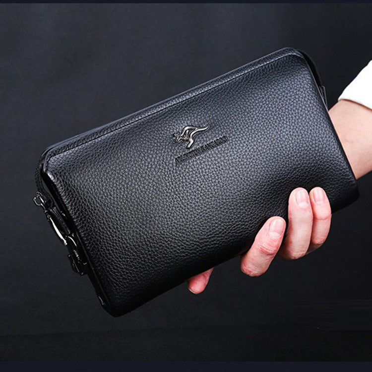 Men's Classic Clutch Password Business Long Men's Handbags