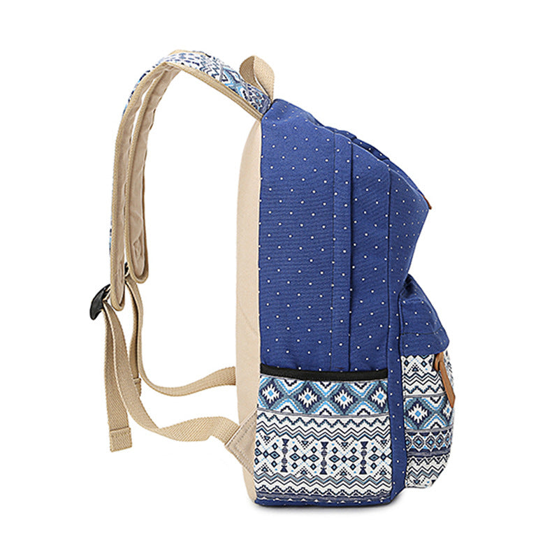 Women's Canvas For Ethnic Style Cloth Backpacks