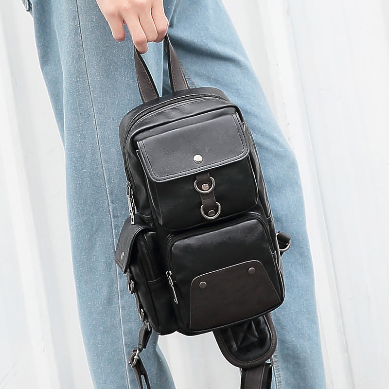 Men's Stylish Retro Trendy Soft Leather Men's Waist Packs