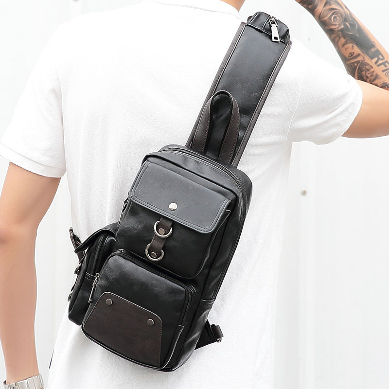 Men's Stylish Retro Trendy Soft Leather Men's Waist Packs