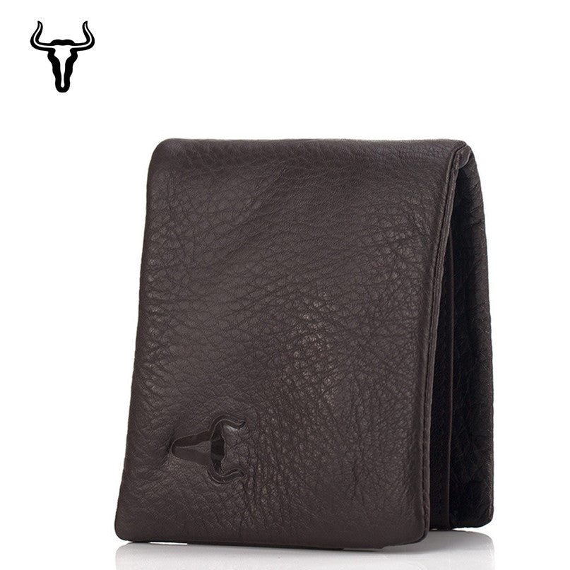 Famous Craftsman Leather For Man Short Men's Wallets