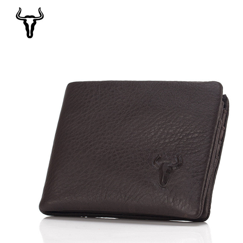 Famous Craftsman Leather For Man Short Men's Wallets