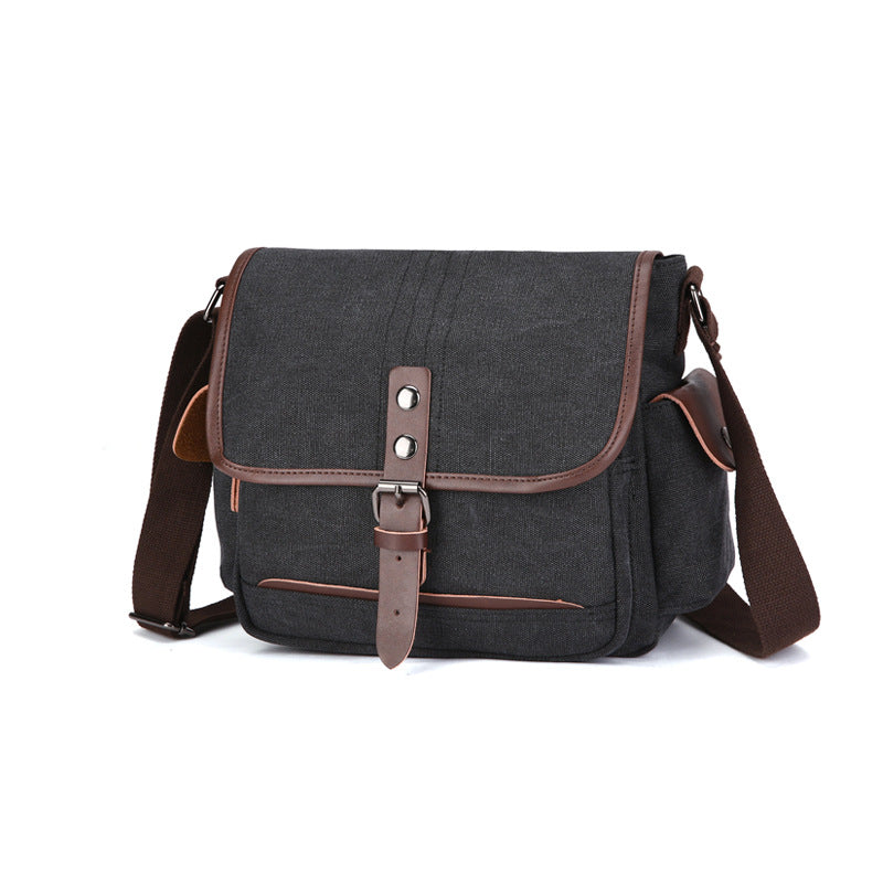 Stylish Charming Canvas Korean Fashion Unisex Men's Shoulder Bags