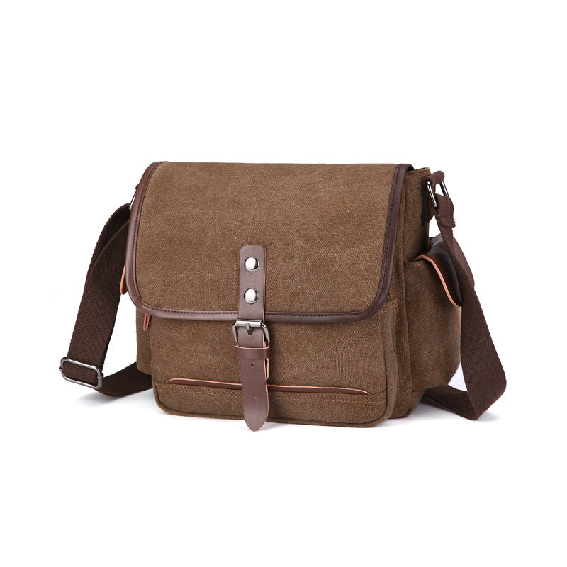 Stylish Charming Canvas Korean Fashion Unisex Men's Shoulder Bags
