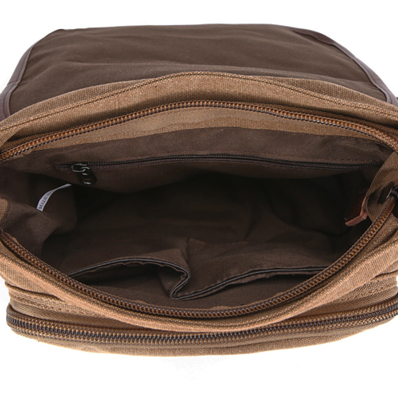 Stylish Charming Canvas Korean Fashion Unisex Men's Shoulder Bags