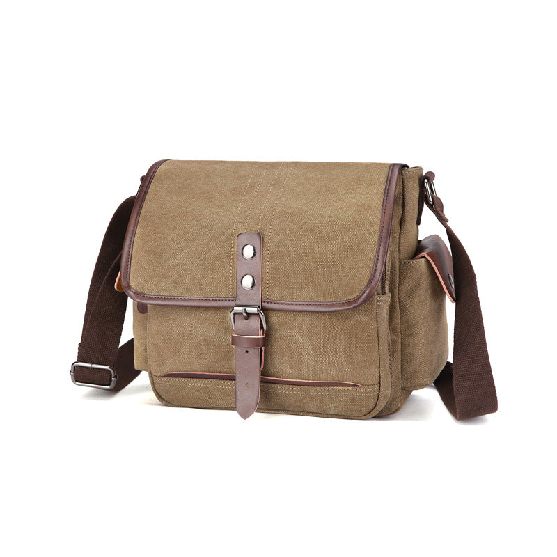 Stylish Charming Canvas Korean Fashion Unisex Men's Shoulder Bags