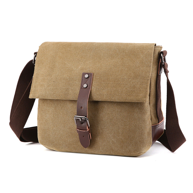 Comfortable Durable Versatile Canvas Street Unisex Men's Shoulder Bags