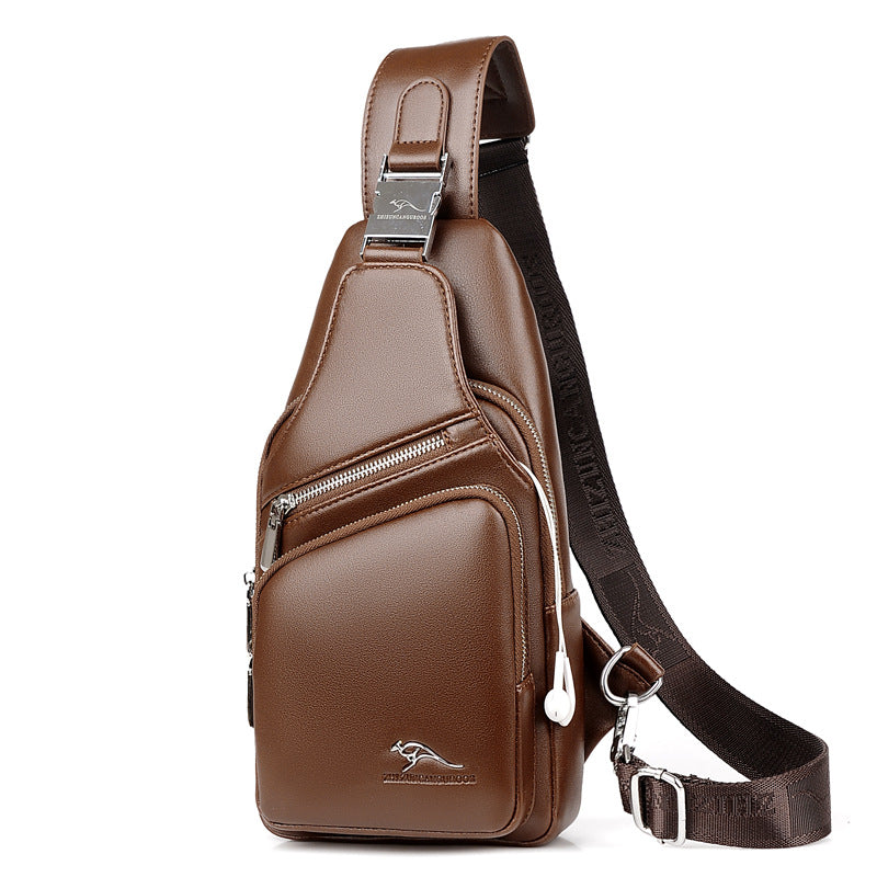Men's Beautiful Trendy Large Capacity Kangaroo Men's Chest Bags