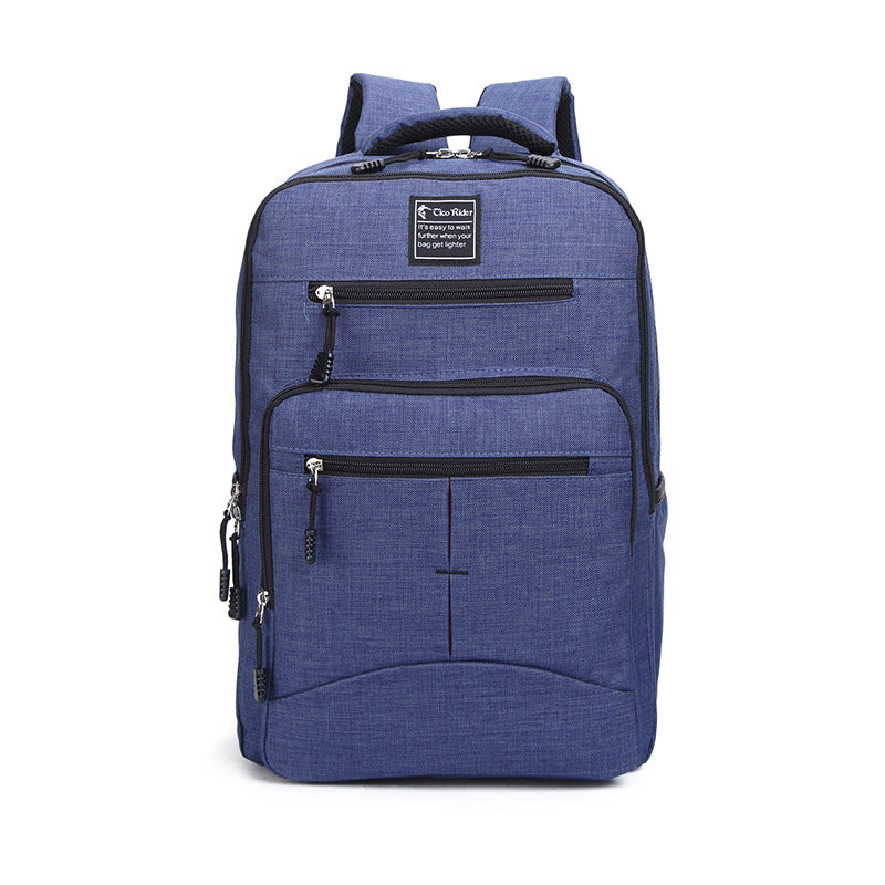 Men's Trendy Korean Style College Leisure Middle School Students' Schoolbags