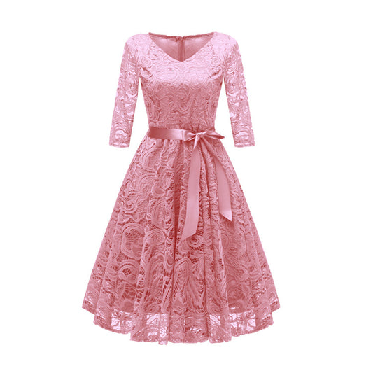 Women's First-hand Spring Lace Sexy Slim Dress Dresses