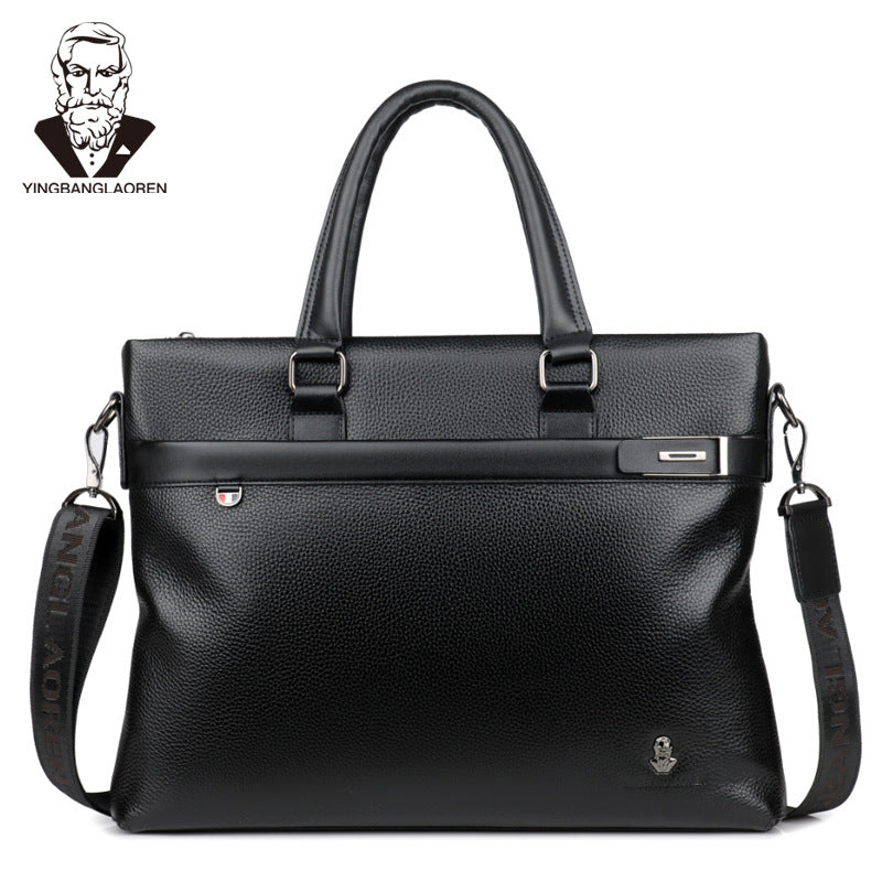For The Elderly Trend Single Official Men's Handbags