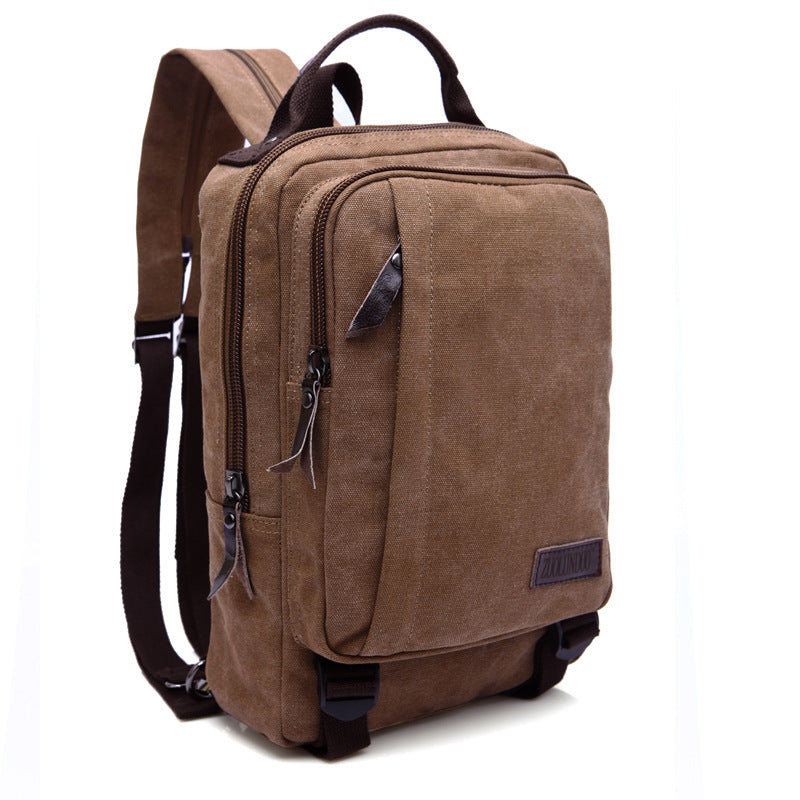 Women's & Men's & Canvas Suitable For Optional Solid Backpacks
