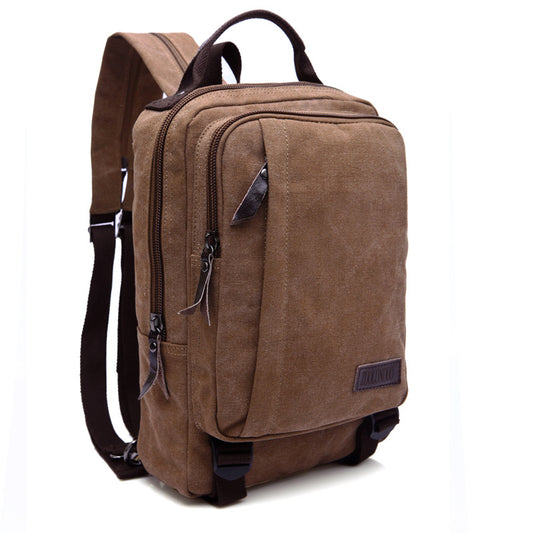 Women's & Men's & Canvas Suitable For Optional Solid Backpacks