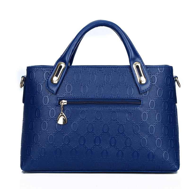 Durable Women's Mother Bear Pendant Simple Women's Shoulder Bag