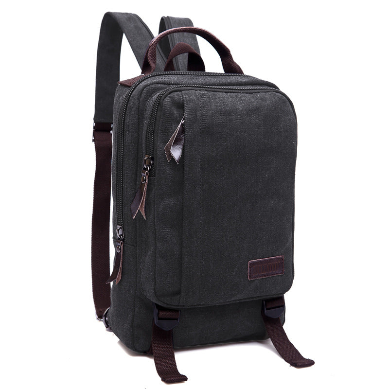 Women's & Men's & Canvas Suitable For Optional Solid Backpacks