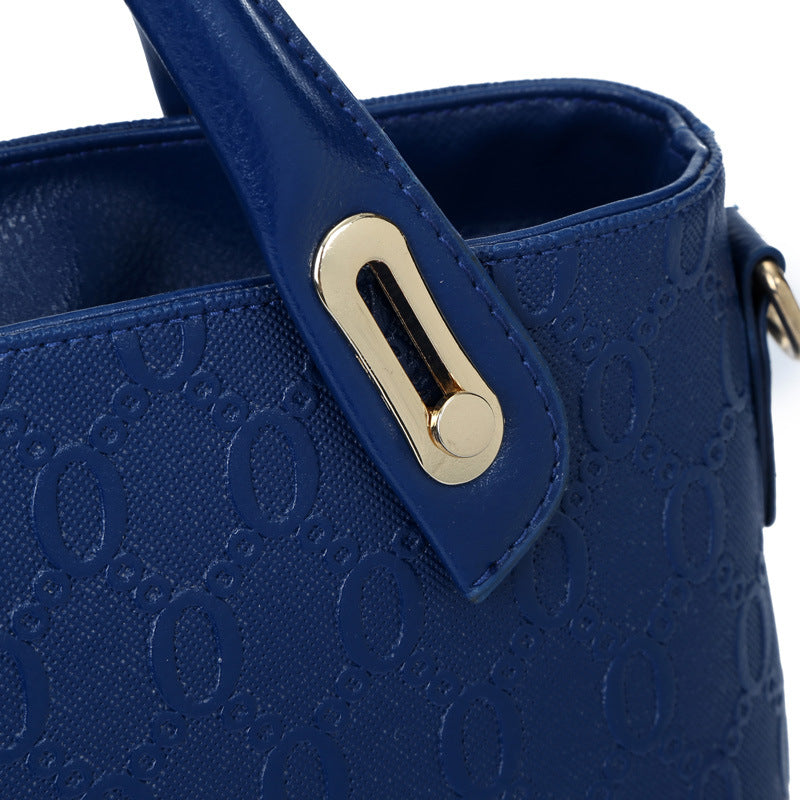 Durable Women's Mother Bear Pendant Simple Women's Shoulder Bag