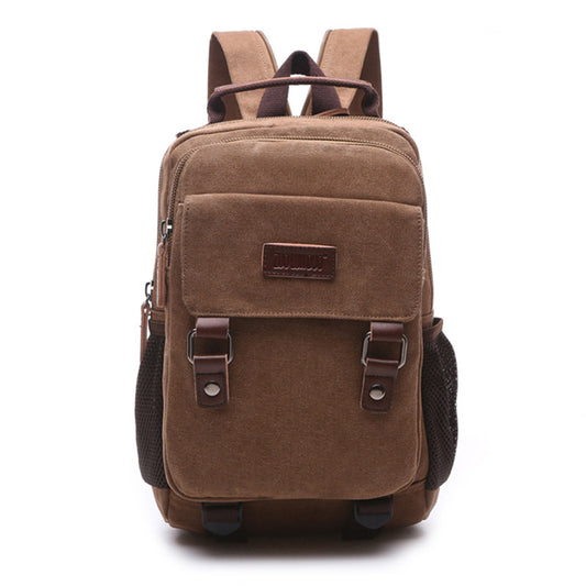 Korean Style Canvas Fashion Street Optional Backpacks