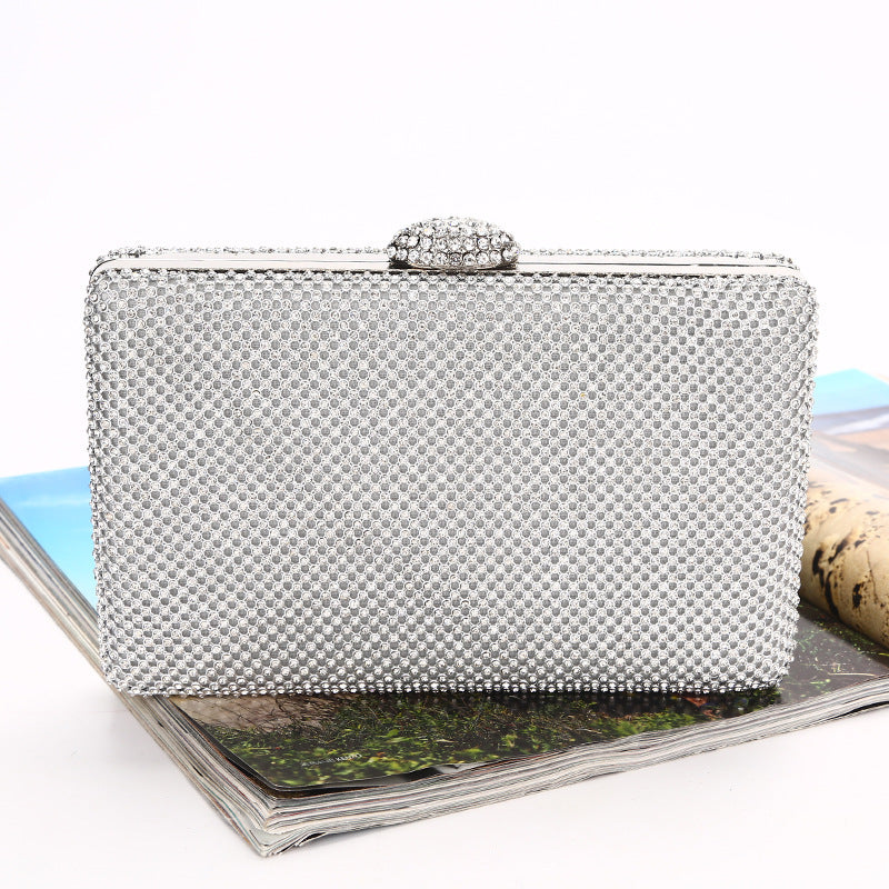 Beautiful Dinner Handmade Rhinestone Clutch Banquet Evening Bags