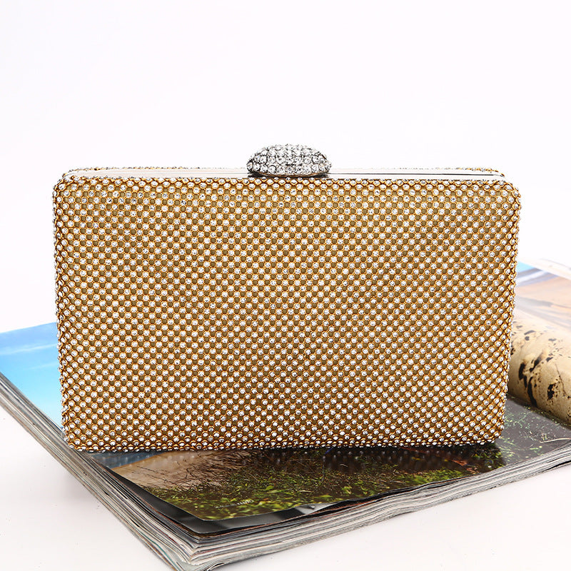 Beautiful Dinner Handmade Rhinestone Clutch Banquet Evening Bags